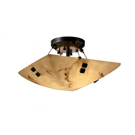 FAL-9650-35-NCKL-F2 - Justice Design - LumenAria - Two Light Bowl Pendant Brushed Nickel Finish - LumenAria